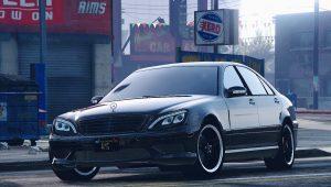 Mercedes-Benz S600 w220 (tunable AMG pack) [add-on]