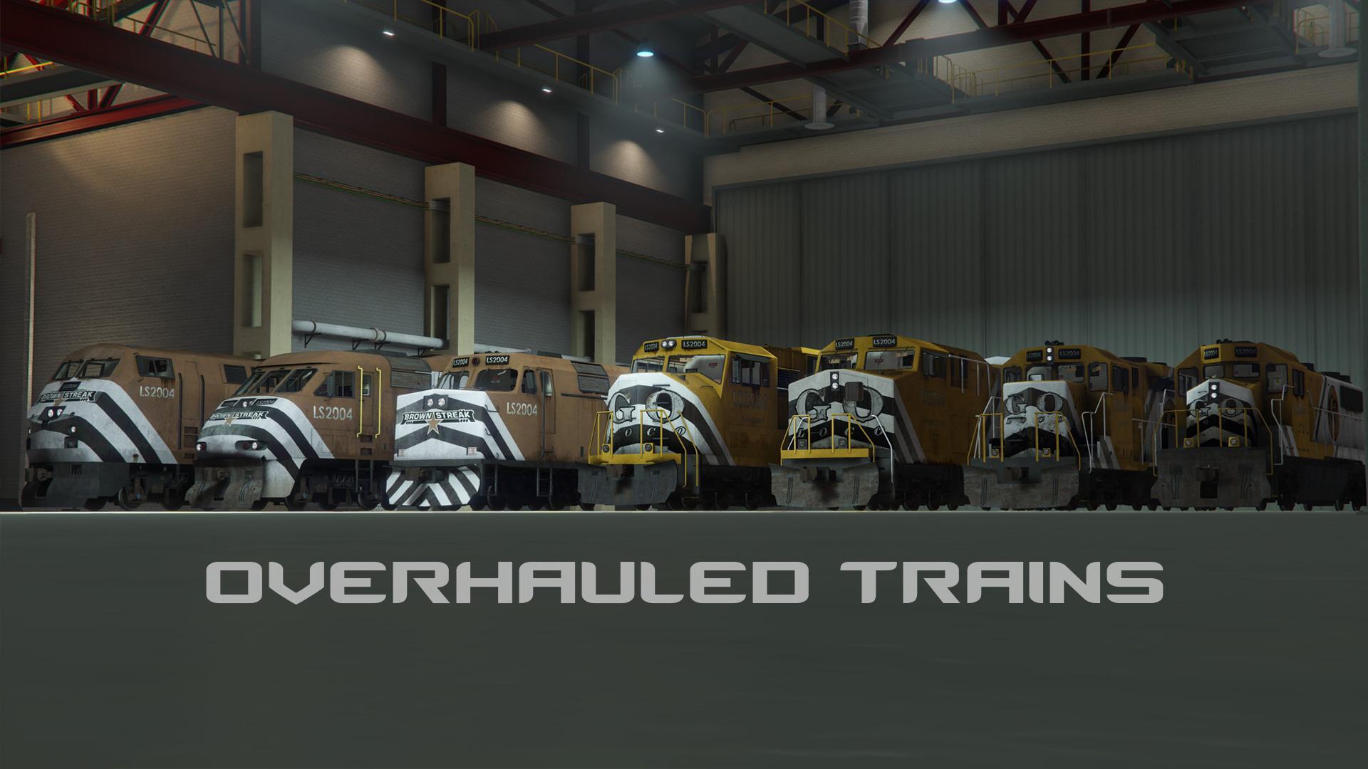 Overhauled Trains [Lore-Friendly | Liveries]