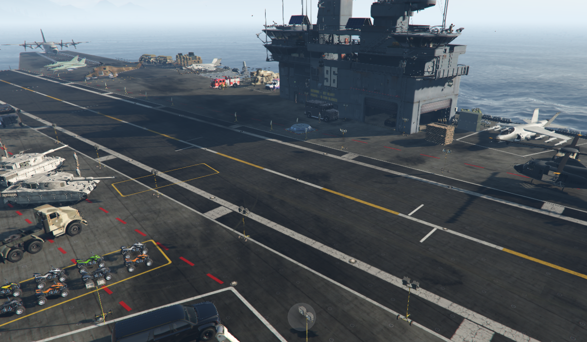 NEW AIRCRAFT CARRIER MOD (MENYOO)_RaecxNash