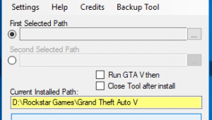 GTA V InstallPath & Backup Tool