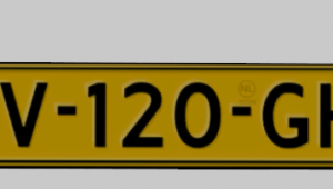 License Plate [UNLOCKED] [For Zmodeler3!]