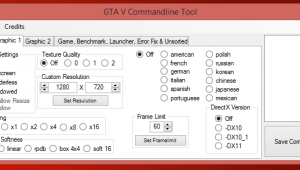 GTA V Commandline Tool