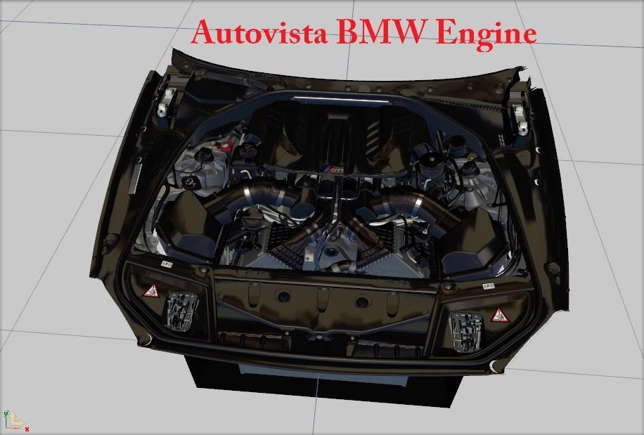 Forza Motorsport 4 Autovista BMW Engine [ZModeler3 Resource]