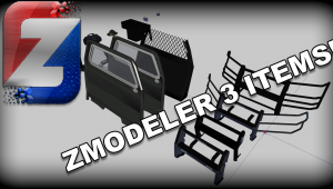 Police Car Accessories [ZModeler3 Resource]