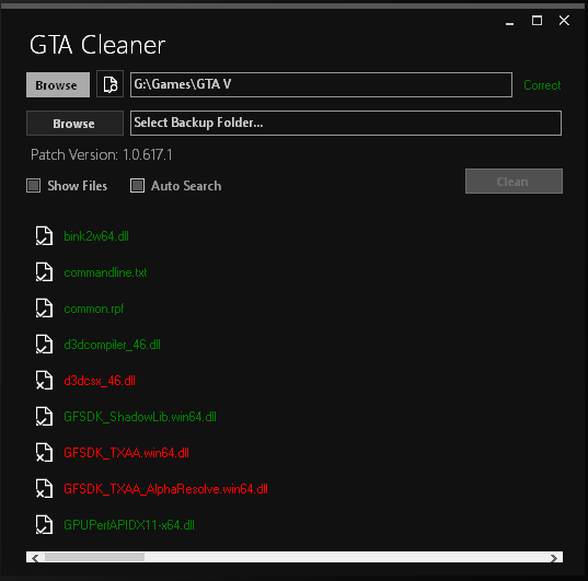 GTA Mod Removal