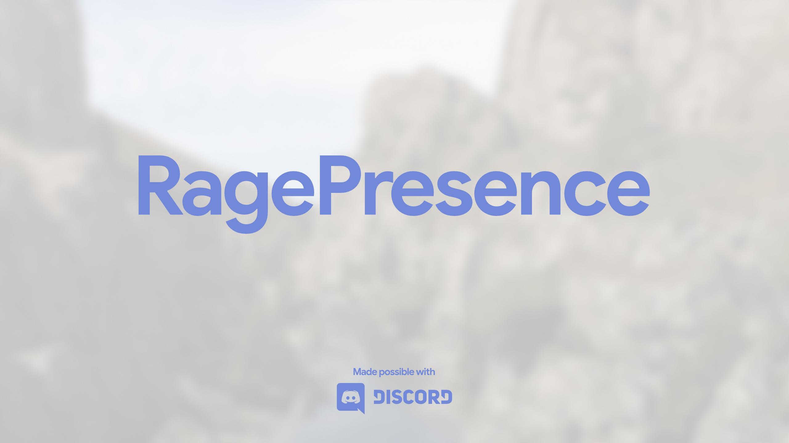 RagePresence - Discord Rich Presence Support [.NET]