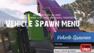 Vehicle Spawn Menu