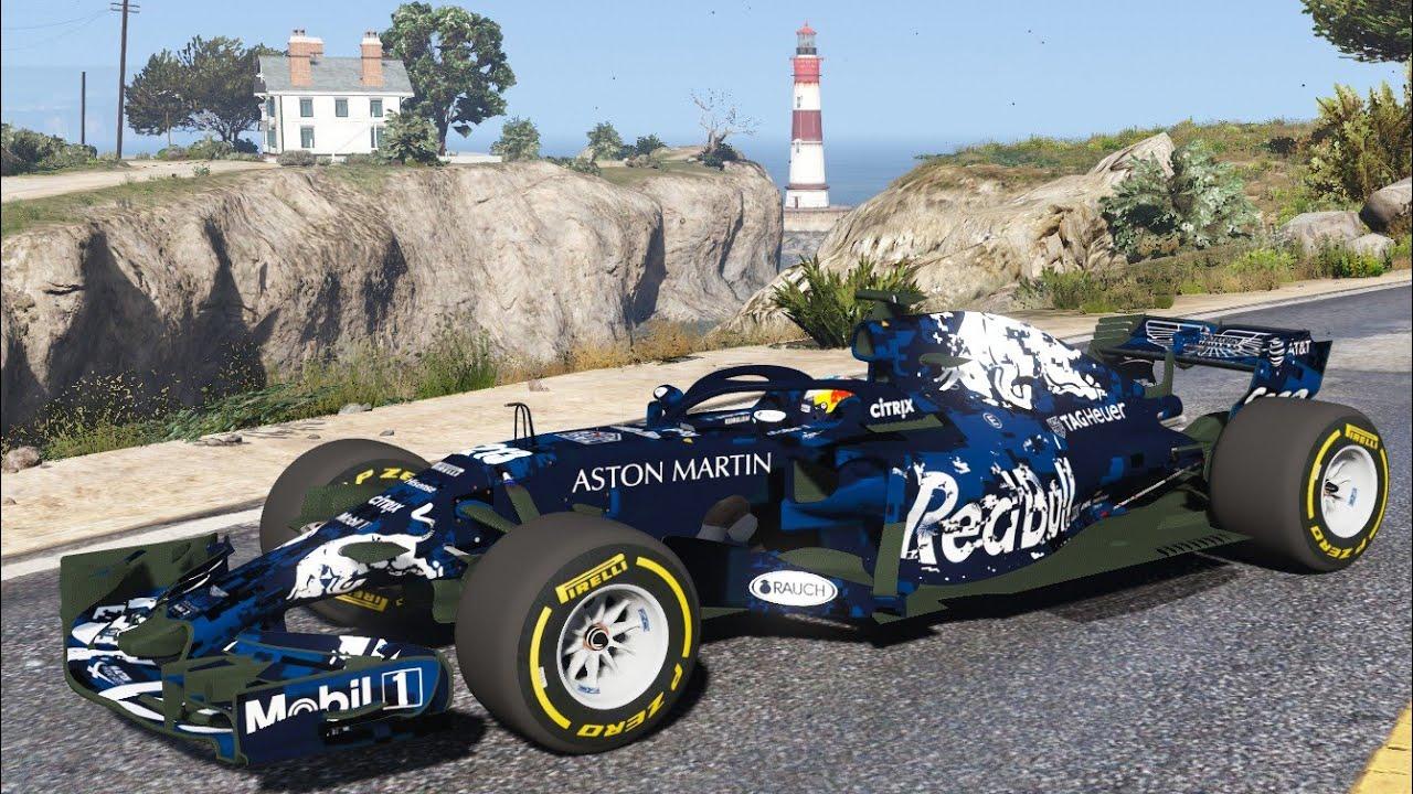RB14 Red Bull Racing 2018 F1 Car [ADD-ON/REPLACE]