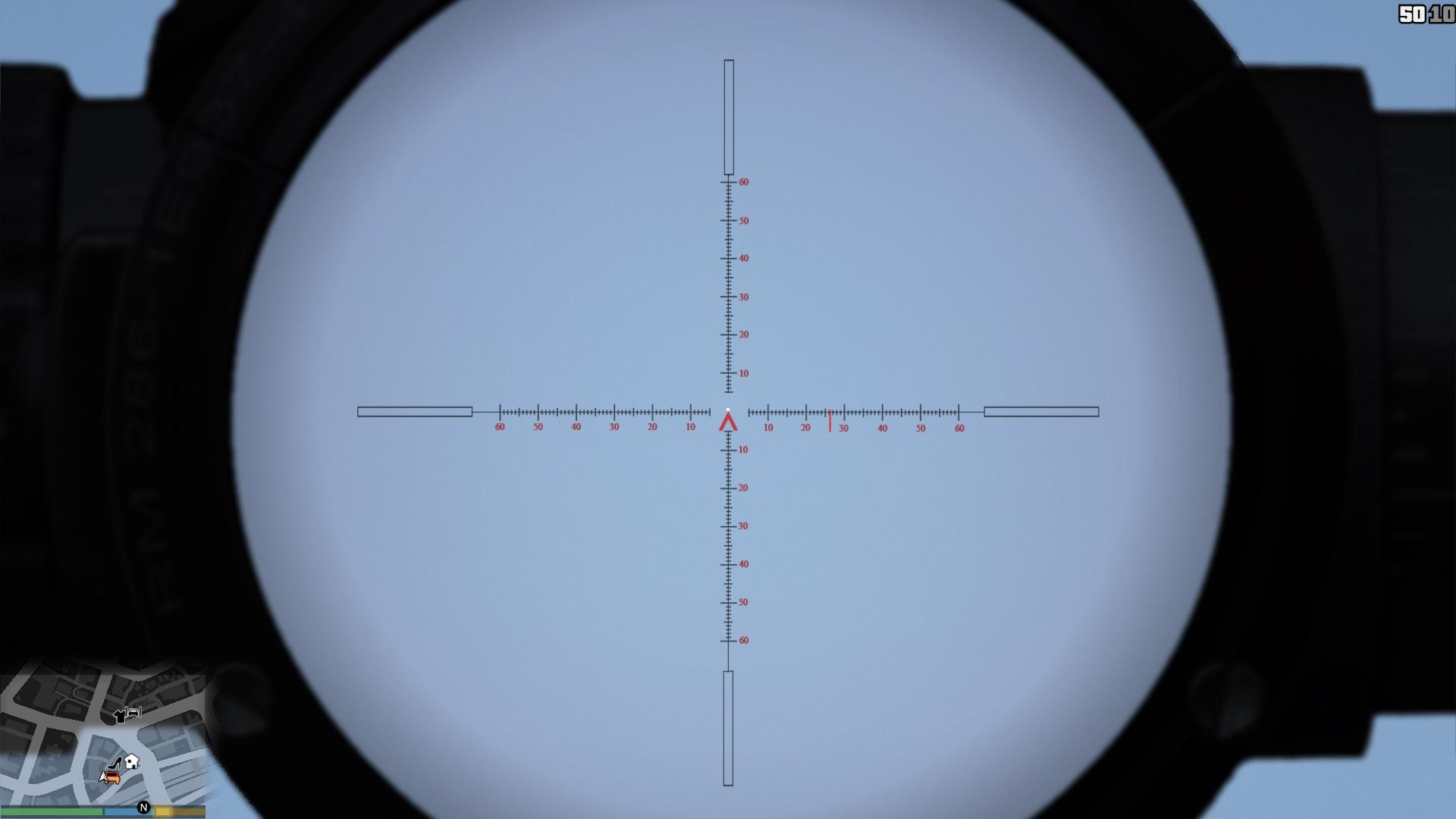 Custom Sniper Rifle Crosshair