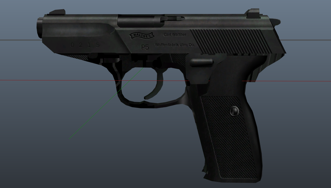Walther p5 [Replace][Animated]