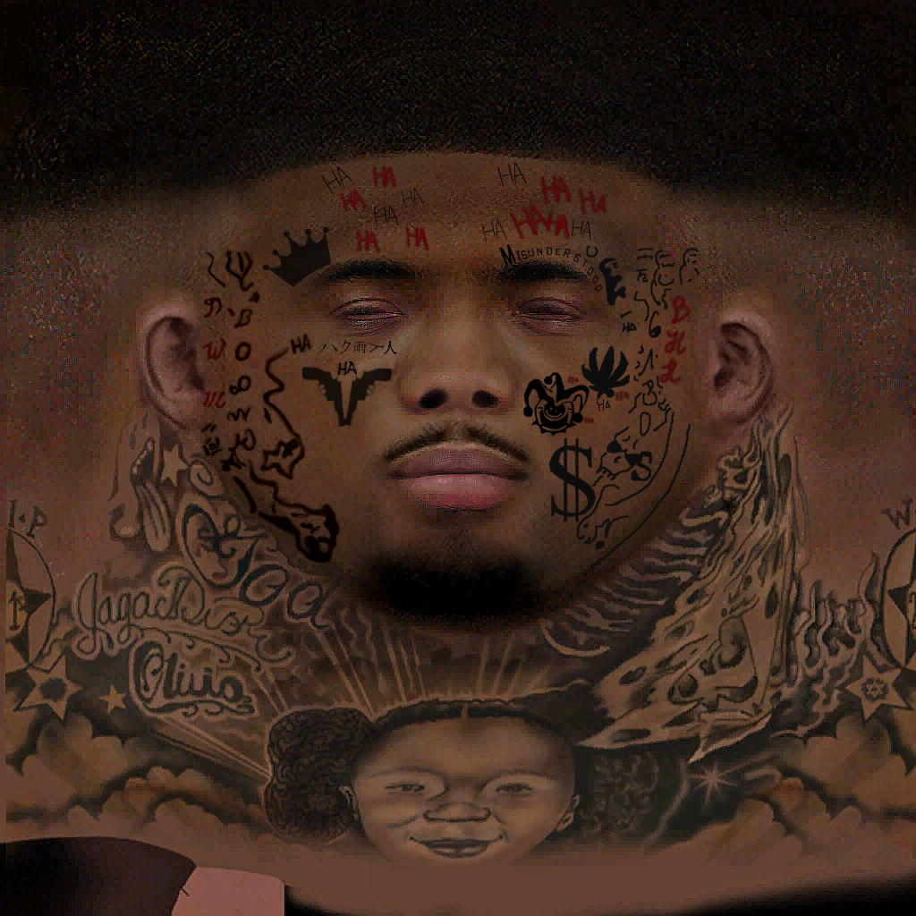 Boonk gang Tattoos on face Franklin [FINAL] 1.1