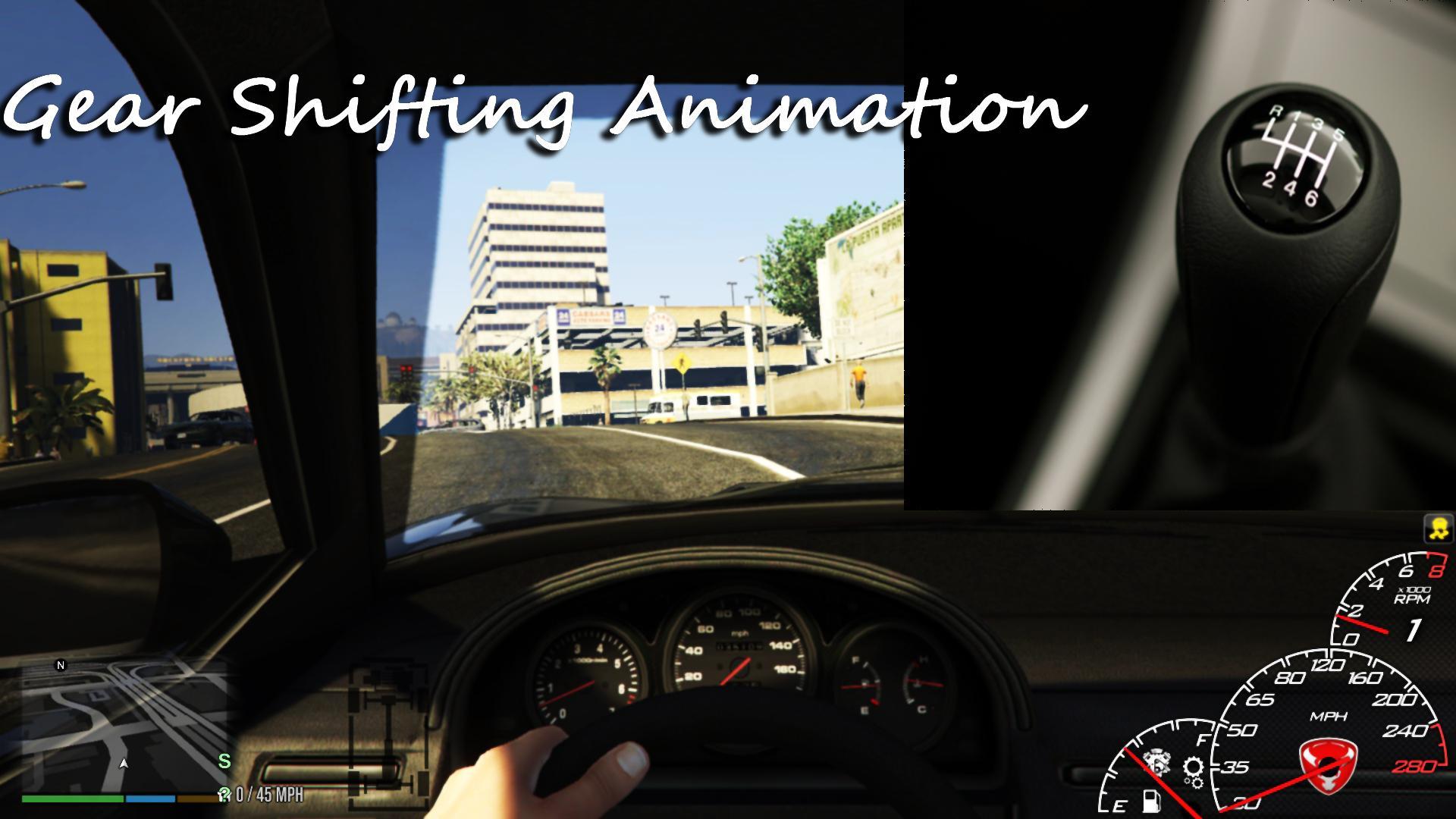Gear Shifting Animation