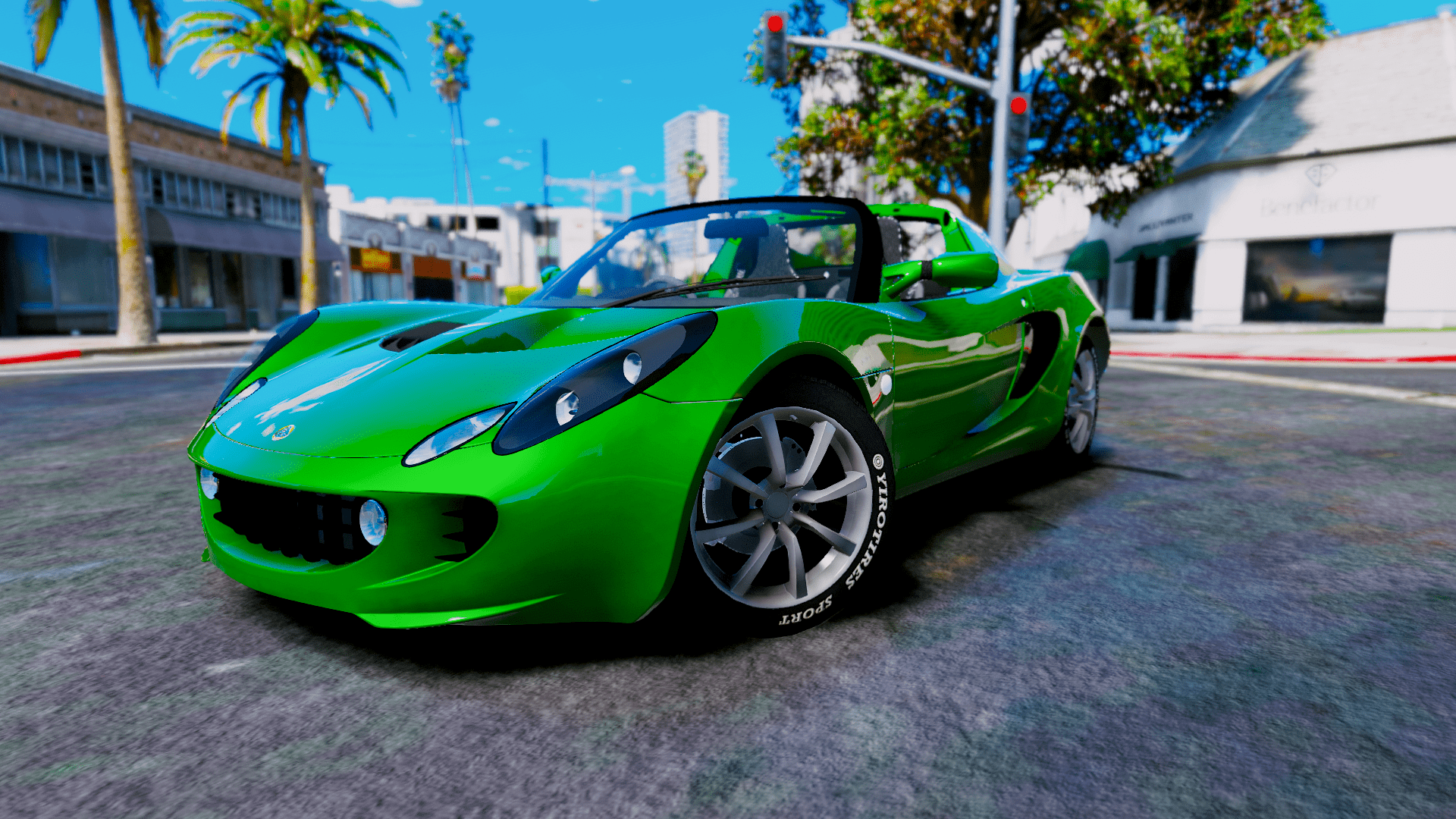 Lotus Elise 111S 2005 [Add-On / Replace | OIV | Tuning | Template | Wiper | Dirtmap | Animated Engine | HQ]