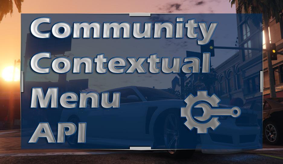 Community Contextual Menu API