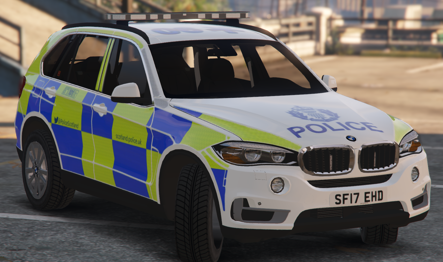 Police Scotland BMW X5 F15