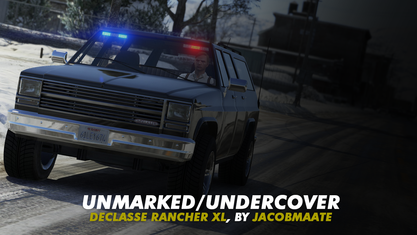 FIB Unmarked/Undercover Declasse Rancher XL
