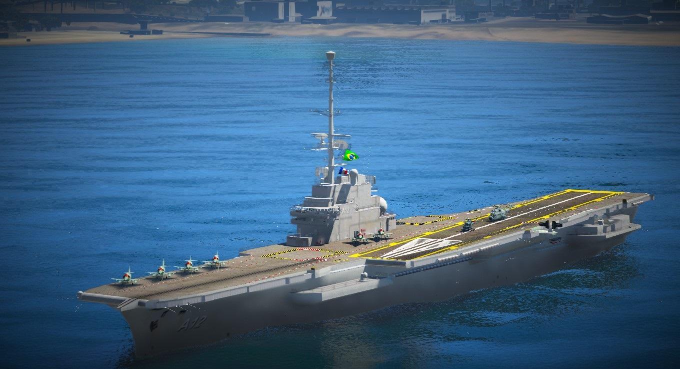 Carrier  Foch  NAe São  Paulo  (A-12) [Add-on]