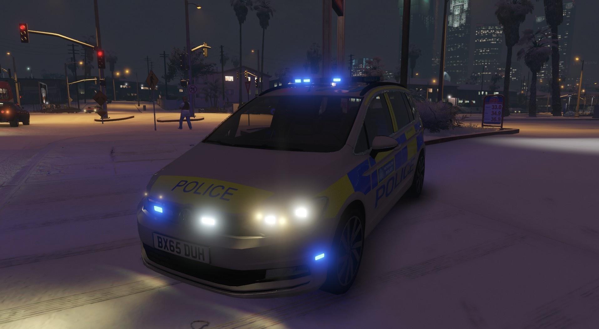 Metropolitan Police Volkswagen Touran [ELS]