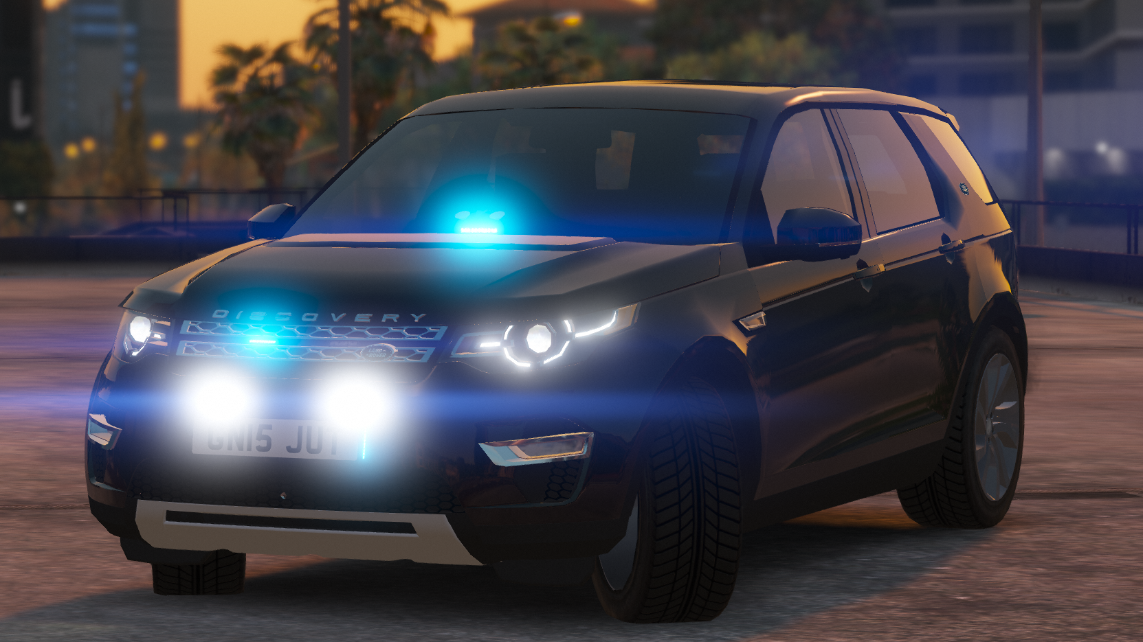 Unmarked Land rover Discovery Sport ELS