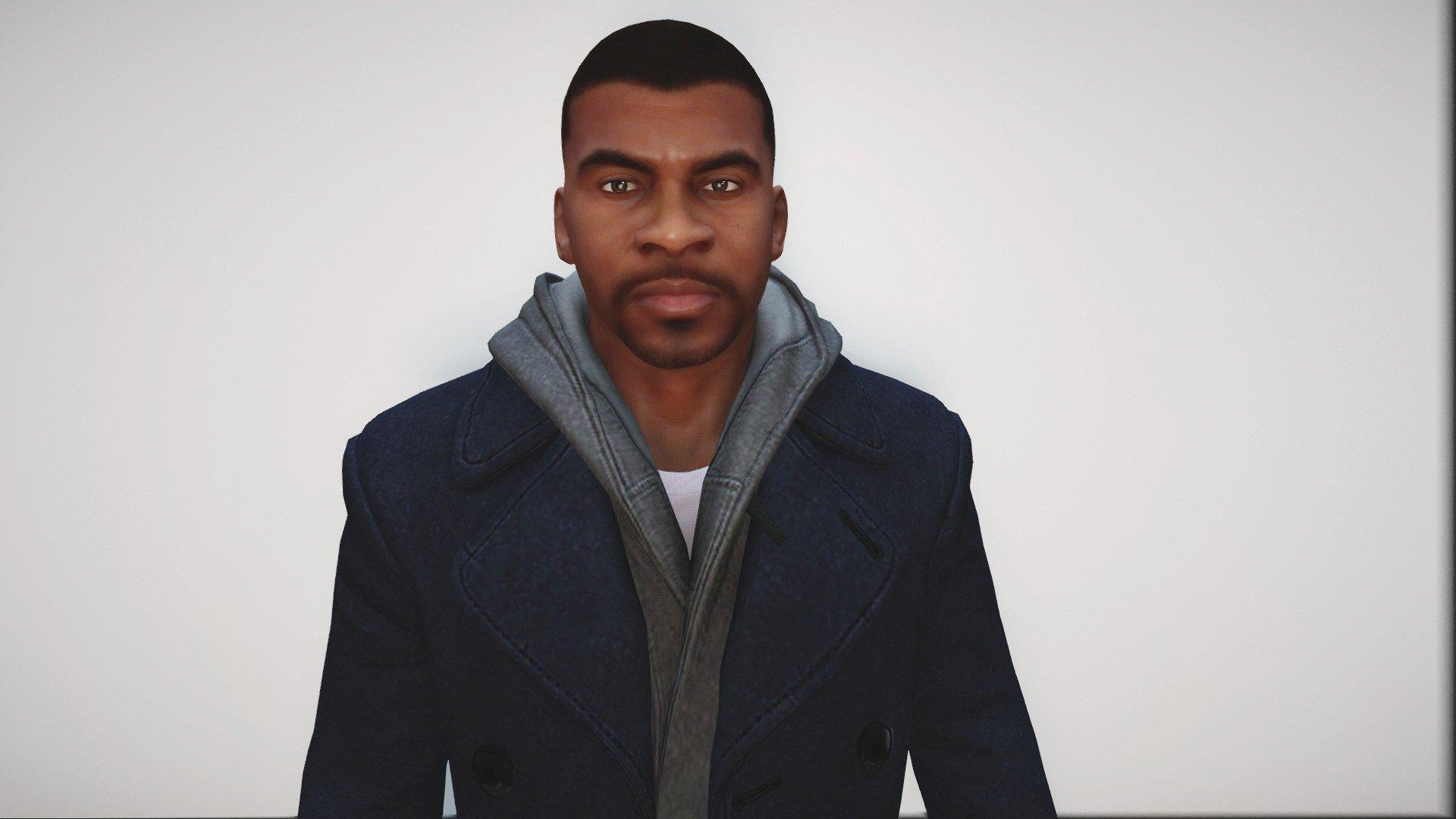 Gta 5 franklin face фото 14