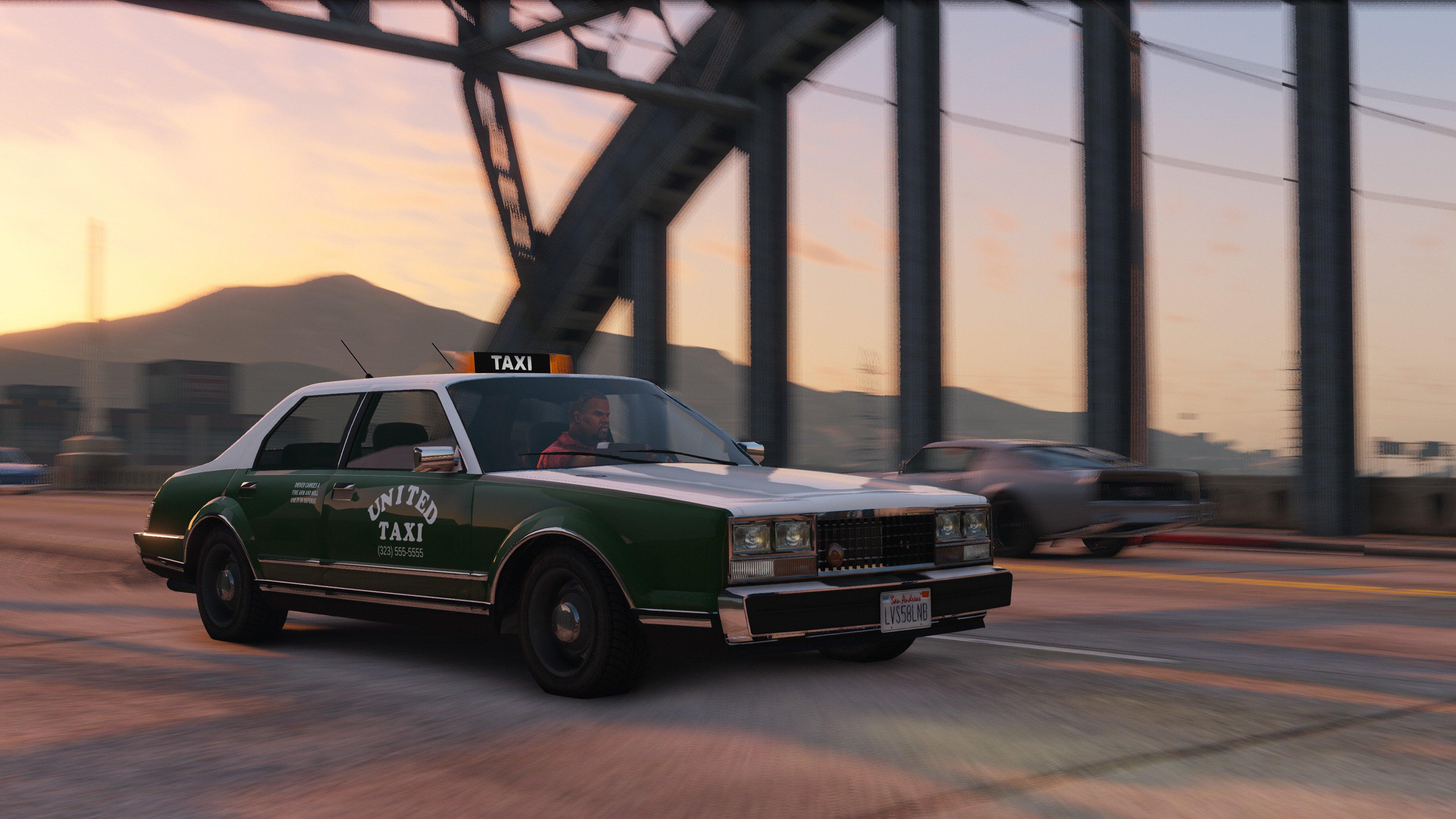 Gta 5 taxi