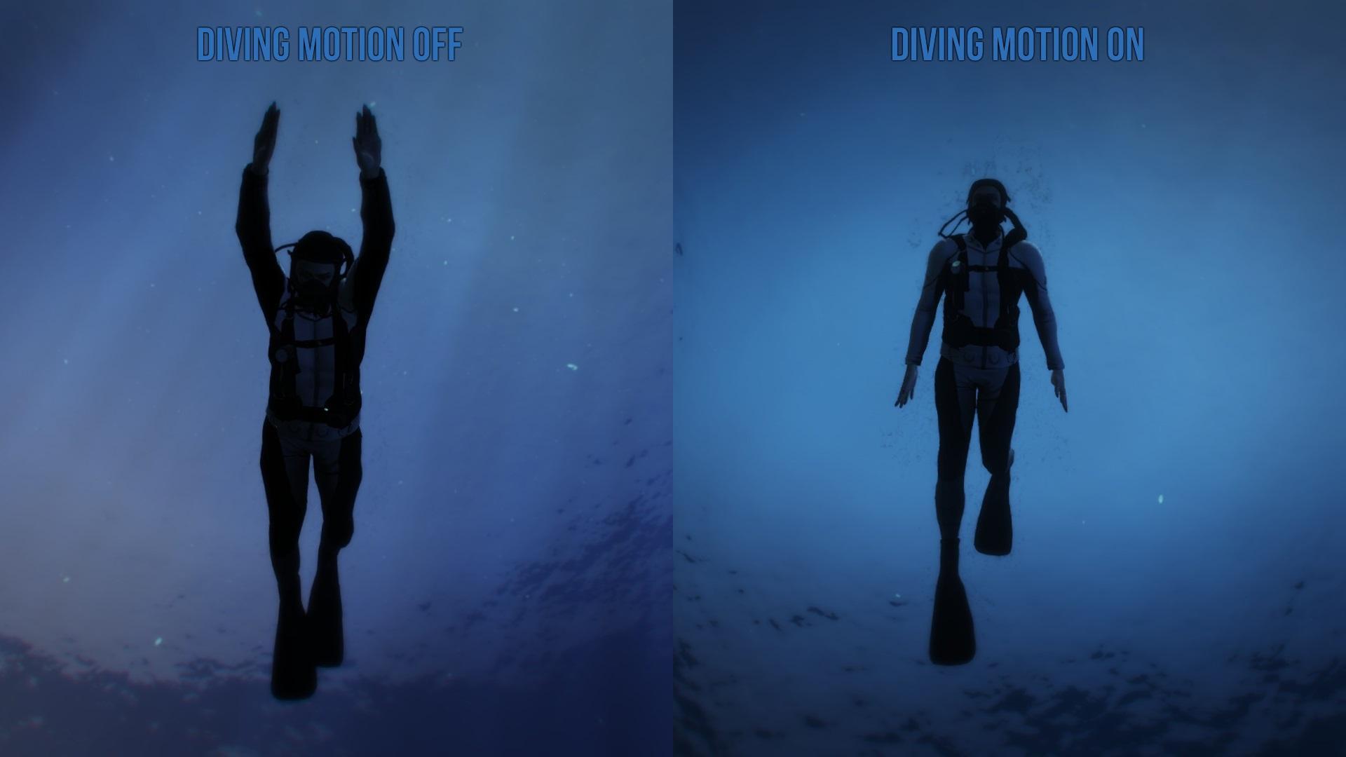 Diving Motion