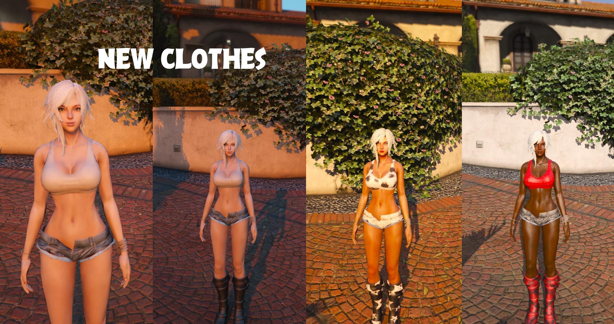 Vindictus Vella Halfcover - Nude(For 18+)[Add-on/Replace]