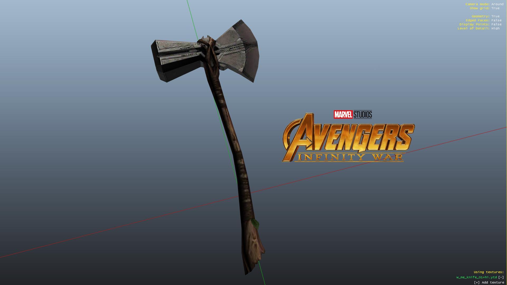 Storm Breaker (Avengers Infinity War Thor's weapon)