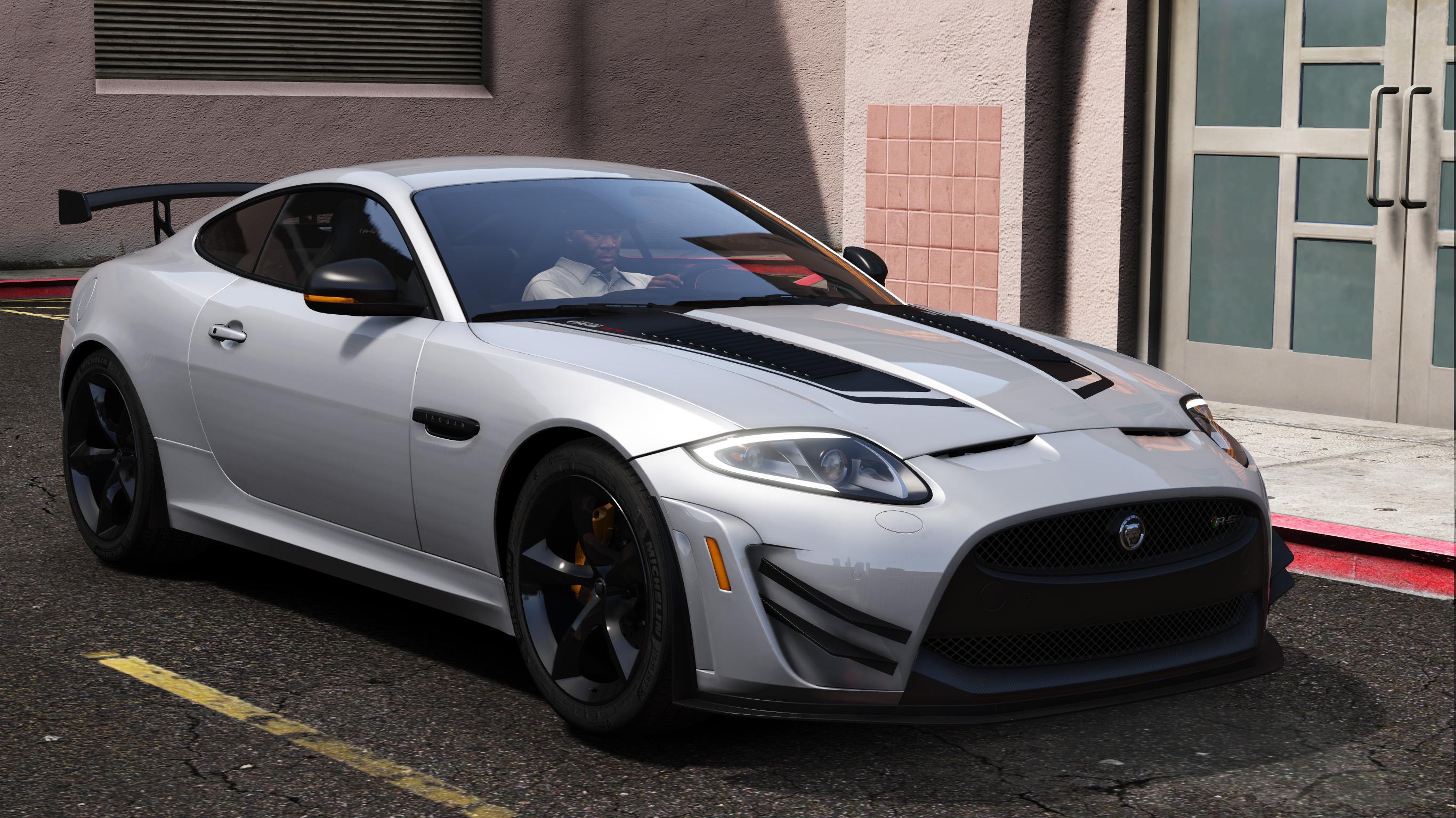 Ягуар машина XKR gt