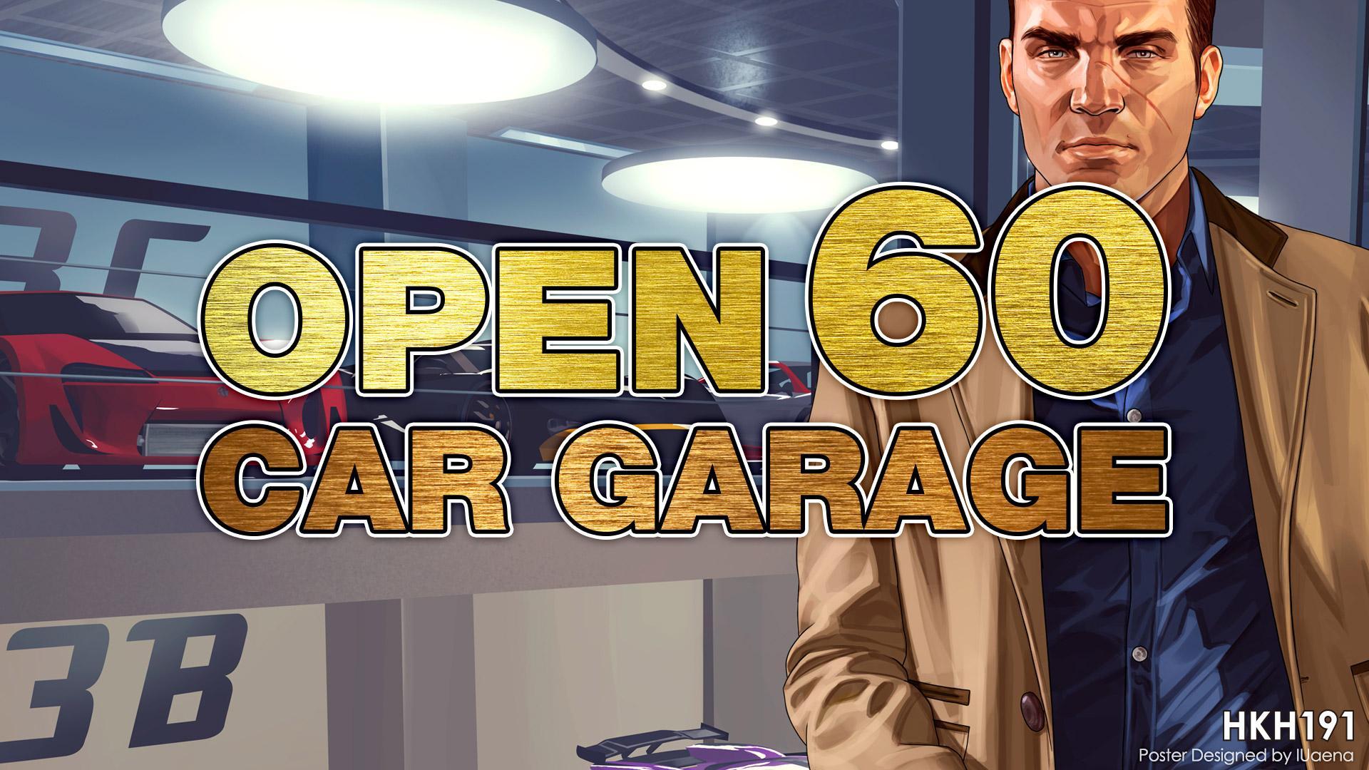 Open 60 Car Garage