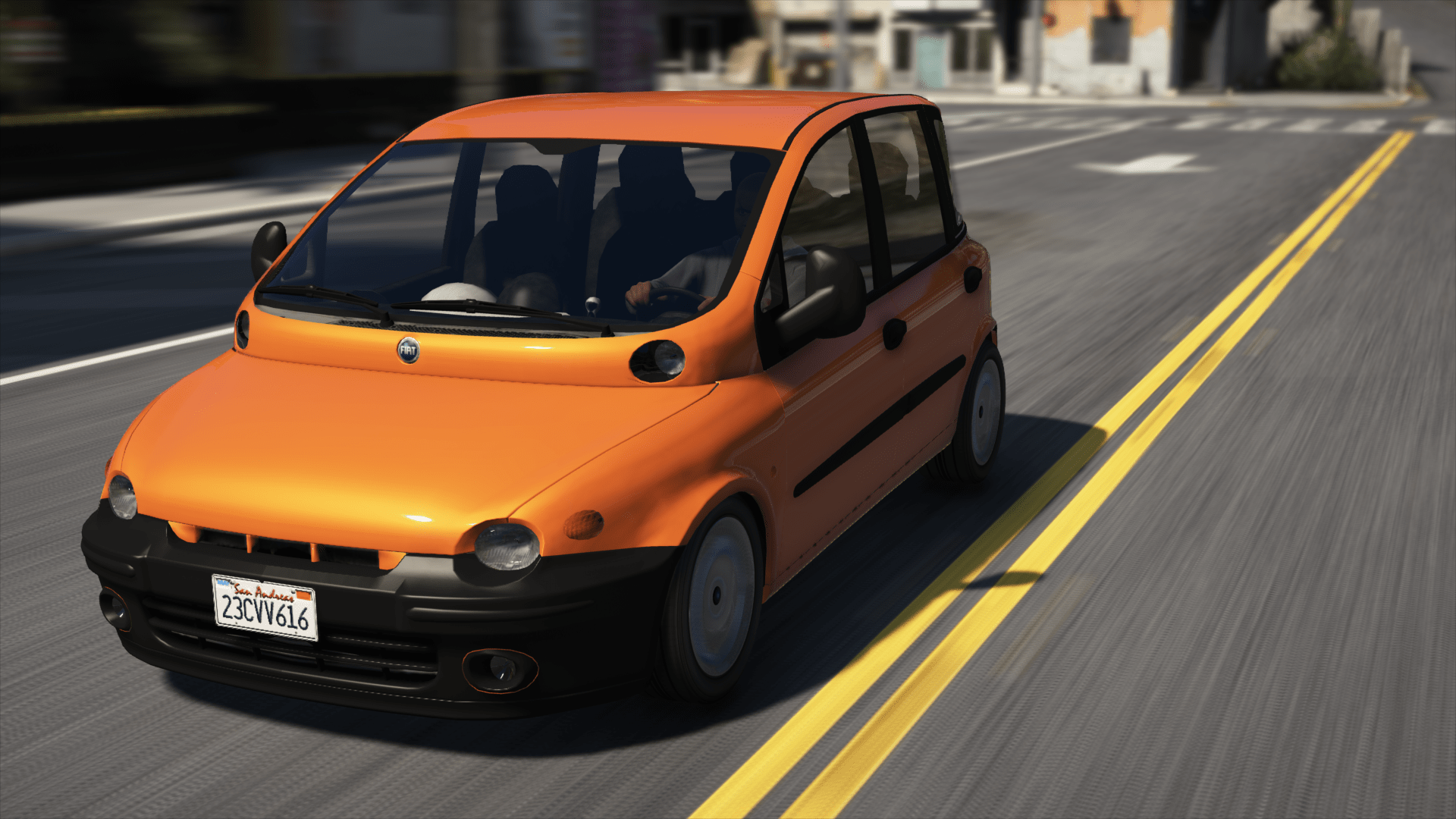 Мультипла. Фиат Мультипла. Fiat Multipla 3d model. Фиат мультиплеер. Фиат в ГТА 5.