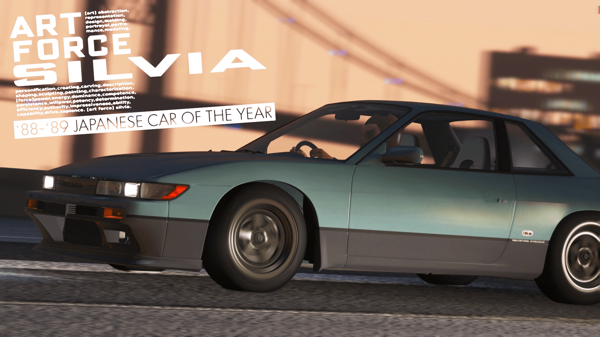 1989-1992 Nissan Silvia S13 [Add-On / 250+ Tuning / RHD / Template]