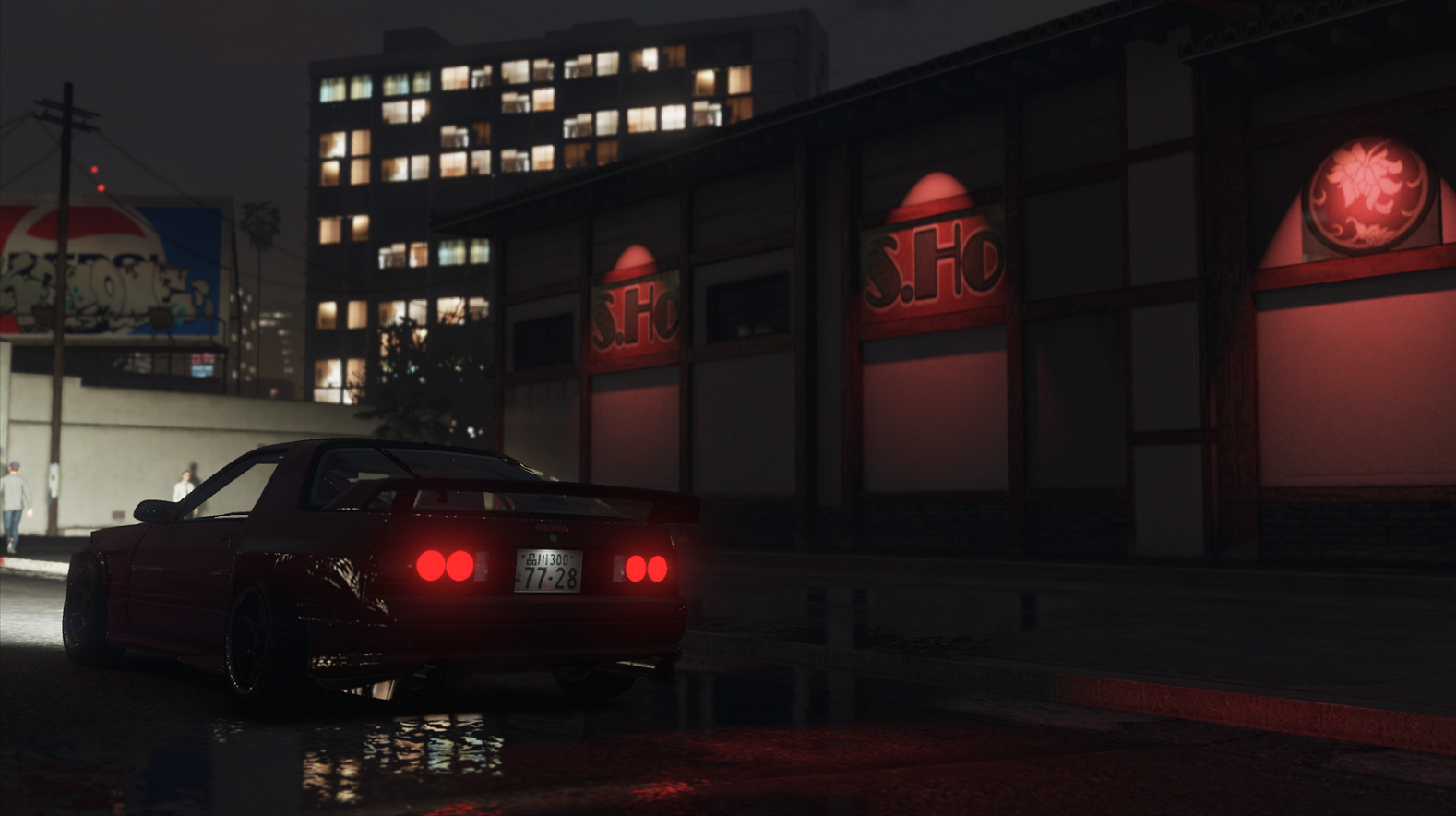 Mazda rx7 fc gta 5 фото 97