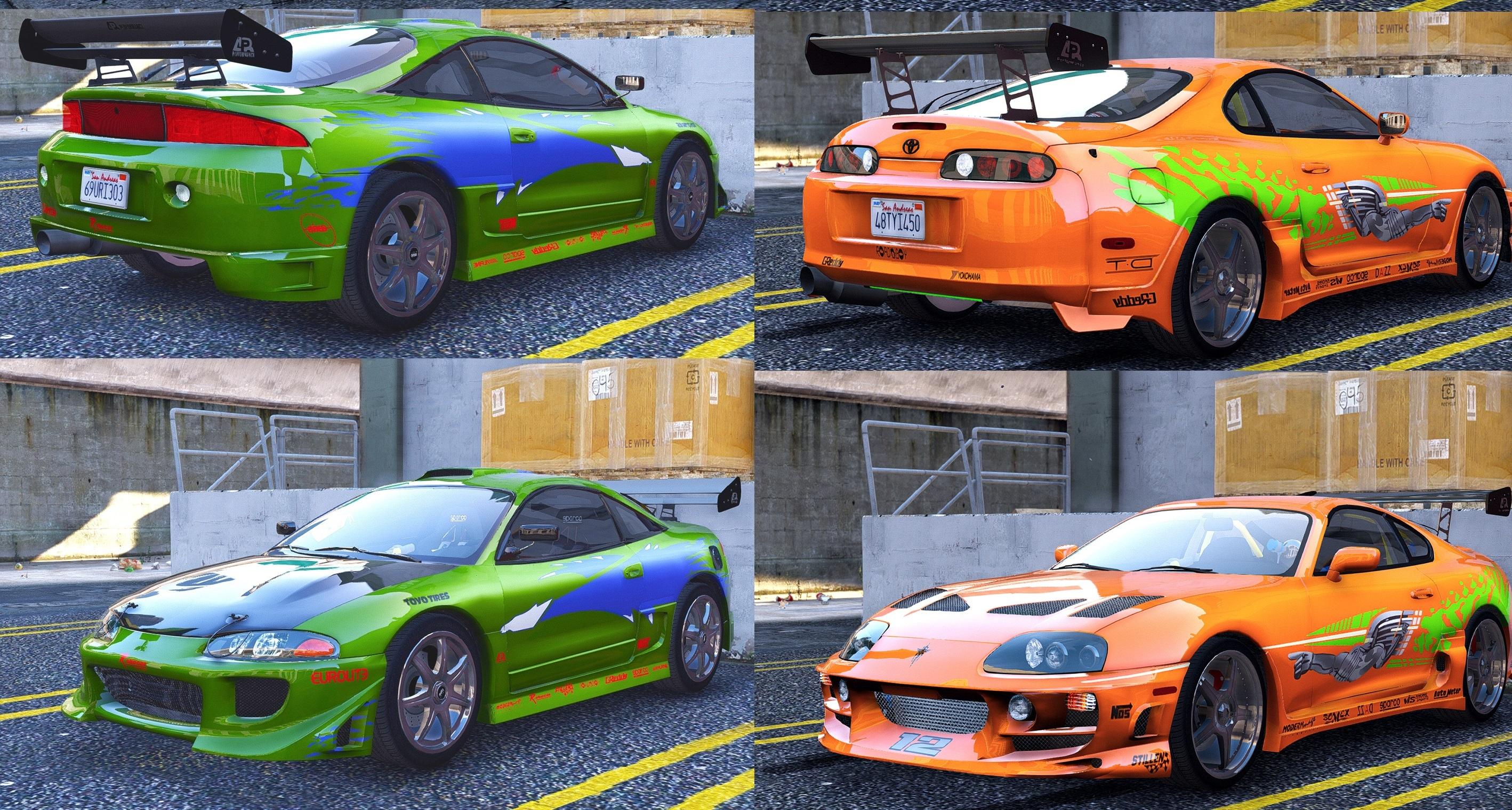 Fast & Furious] N-Speak Car Pack [Add-On OIV]