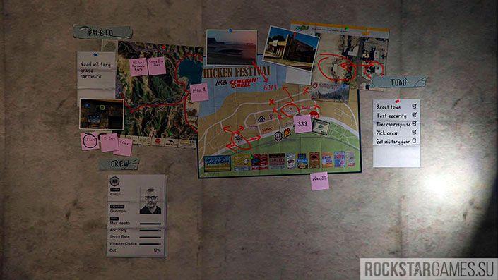 План дела в Палето - миссия GTA 5