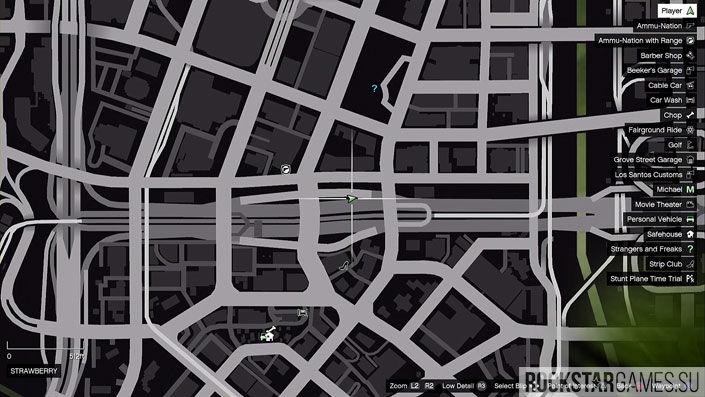 Карта мозаики обезьяны в GTA 5 — изображение 1