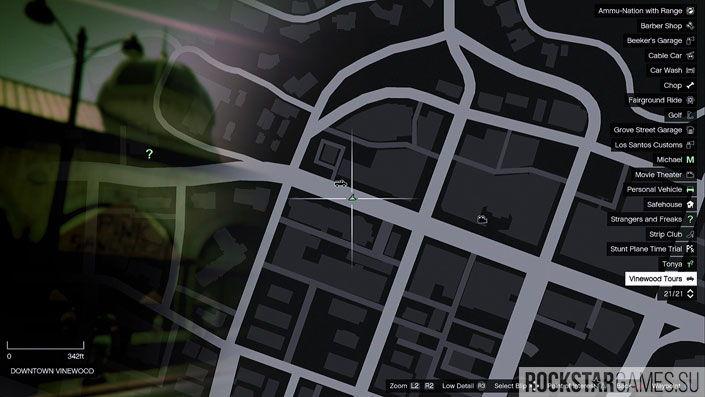 Карта мозаики обезьяны в GTA 5 — изображение 24
