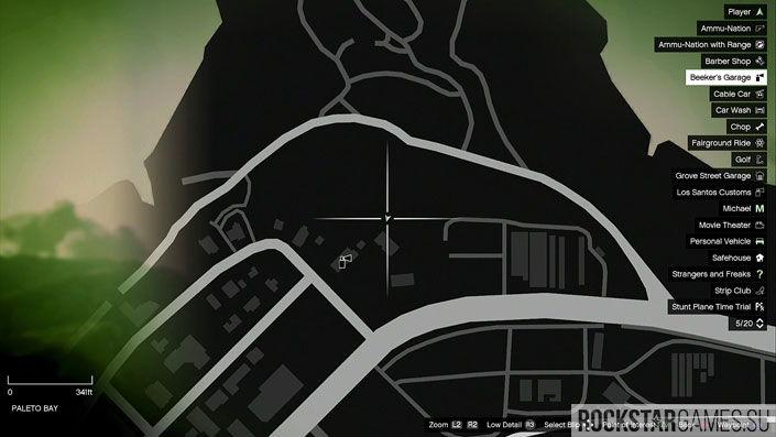 Карта мозаики обезьяны в GTA 5 — изображение 49