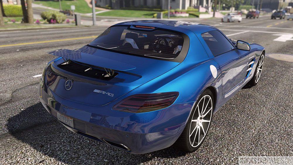 Мод Mercedes Benz SLS AMG для GTA 5