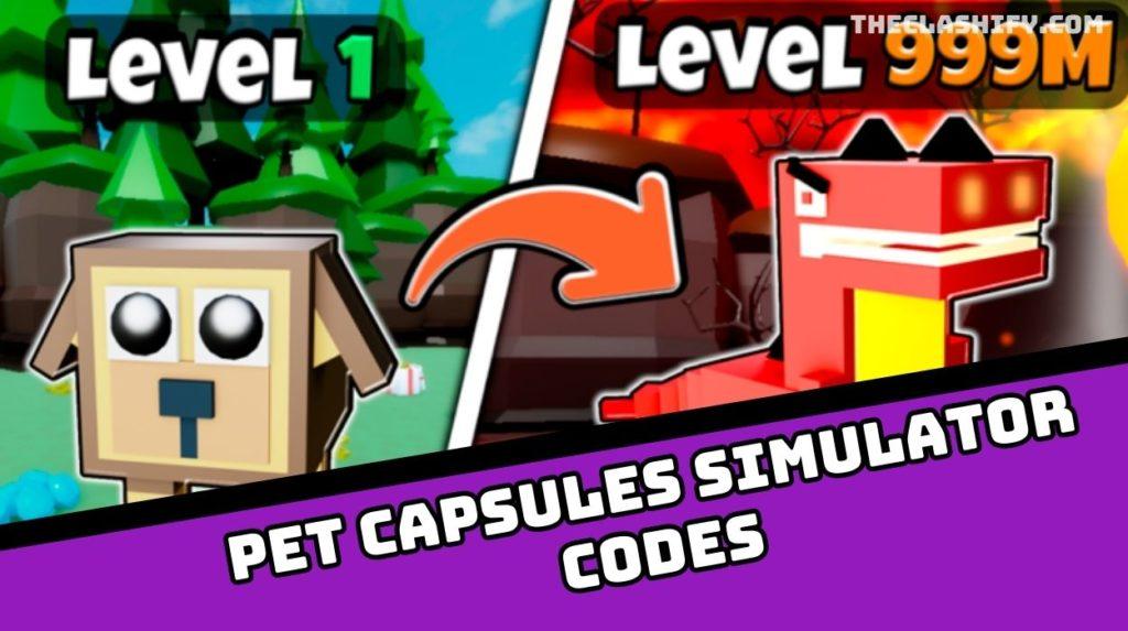 Pet Capsules Simulator